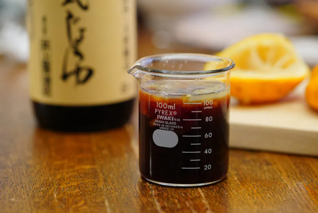 自家製ポン酢