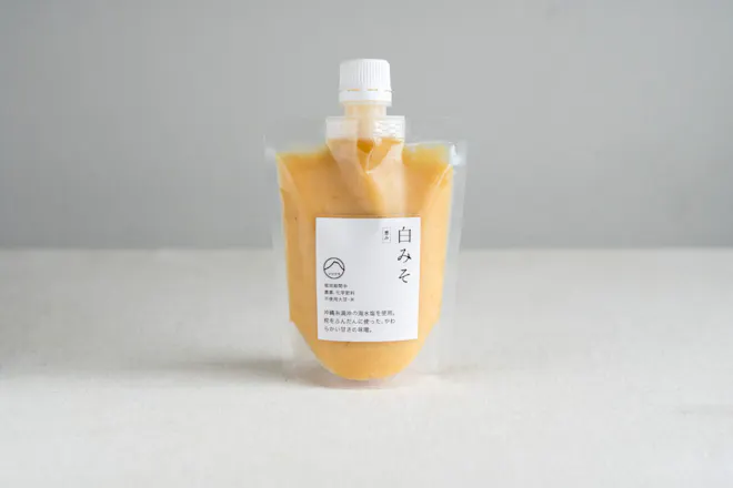 藤原みそこうじ店の白みそ 200g