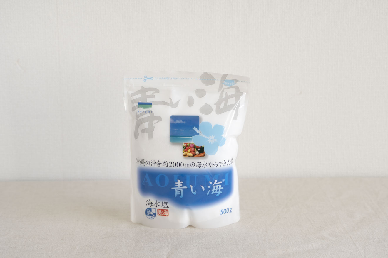沖縄の海水塩 青い海 500g | 坂ノ途中Onlineshop | 出会う、味わう
