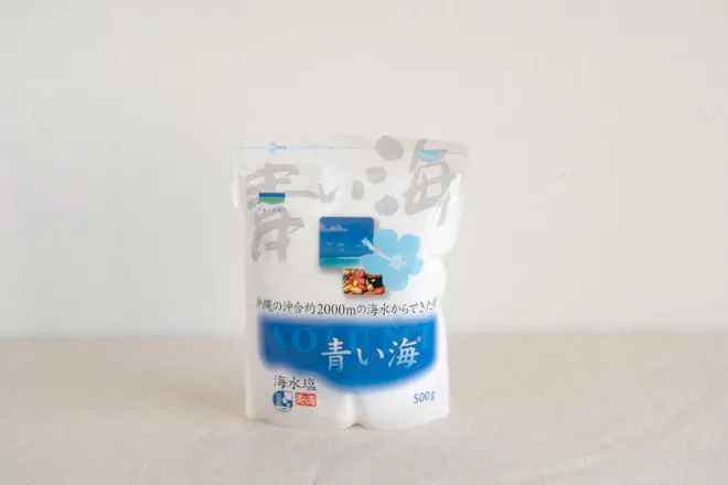 沖縄の海水塩 青い海 500g
