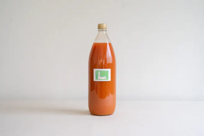 春庭農園の人参と林檎のジュース 1000ml