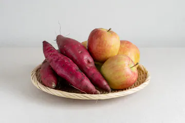 【セット特別価格】りんごとさつまいも（紅はるか）セット（各1㎏程度）