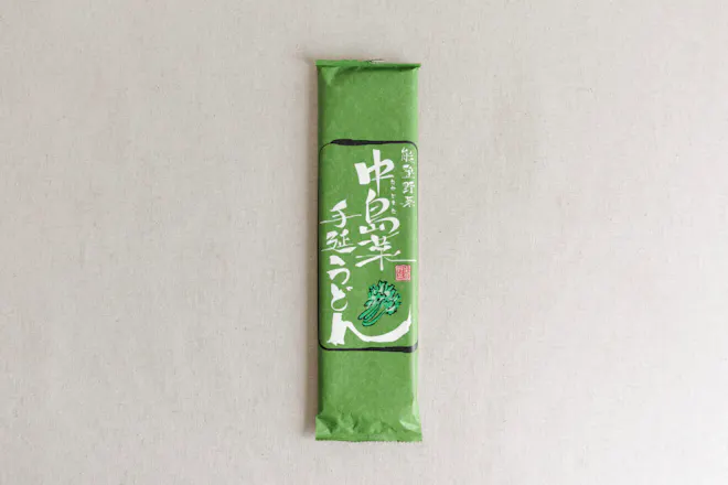 【復興応援】中島菜手延うどん 180g