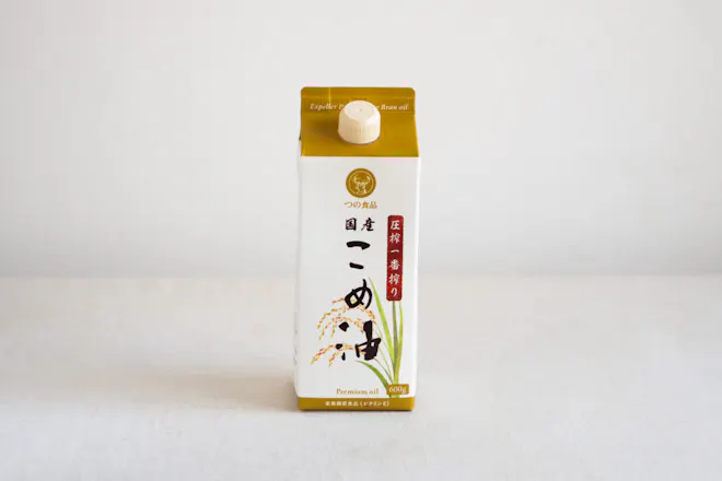 圧搾一番搾り国産こめ油 600g