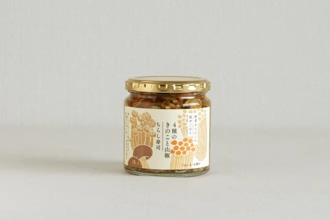 坂ノ途中オリジナル 4種のきのこと山椒ちらし寿司 250g