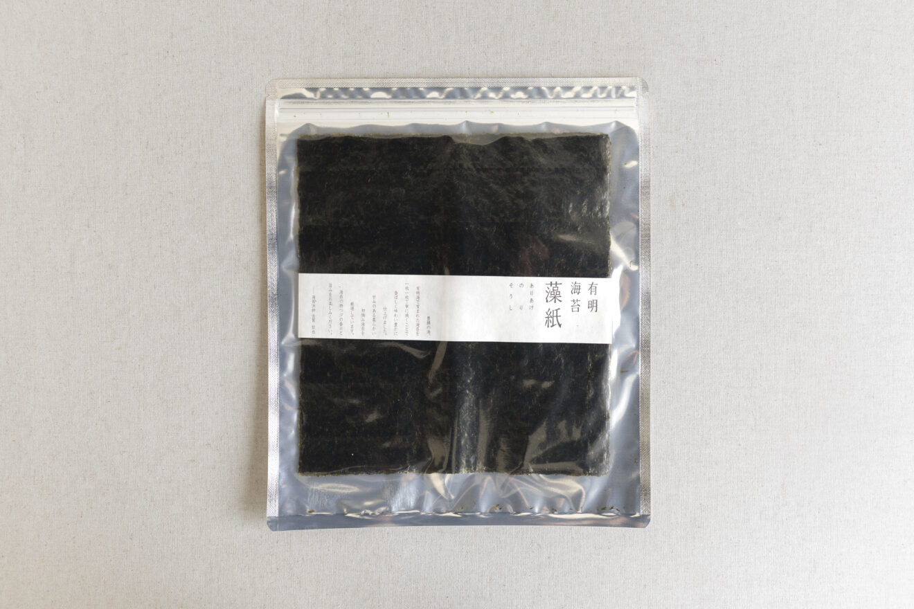 有明海苔 藻紙（そうし）5枚 | 坂ノ途中Onlineshop | 出会う、味わう