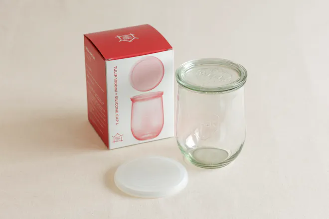WECKの保存容器（TULIP 1000ml）