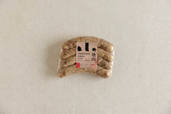 鹿肉と丹波高原豚のクラフトソーセージ 140g