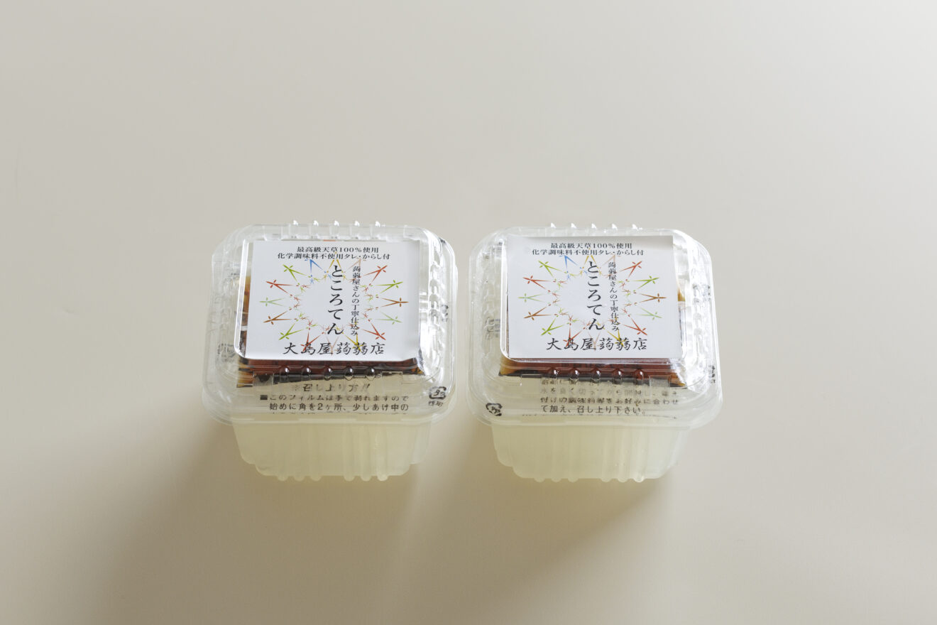 ところてん 2個セット | 坂ノ途中Onlineshop | 出会う、味わう、季節の