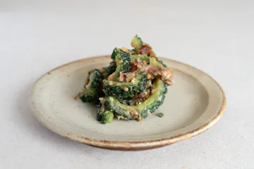 ゴーヤの梅味噌おかか和え(梅味噌のアレンジレシピ)