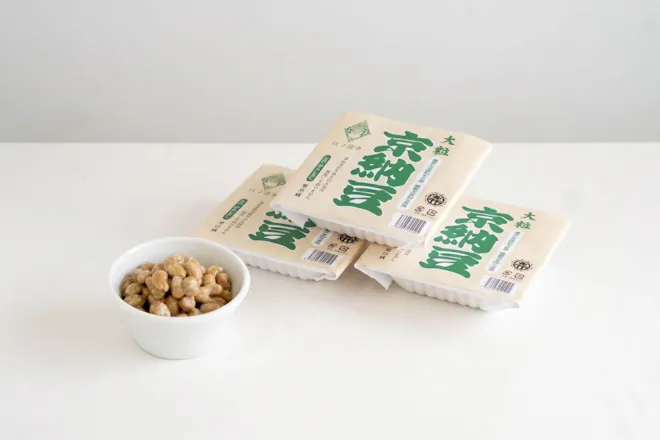 坂ノ途中の京納豆（大粒）80g×3個