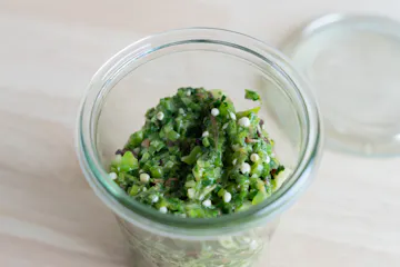 ねばねば夏野菜たたき