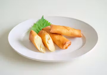 新しょうがのポテトサラダの春巻き